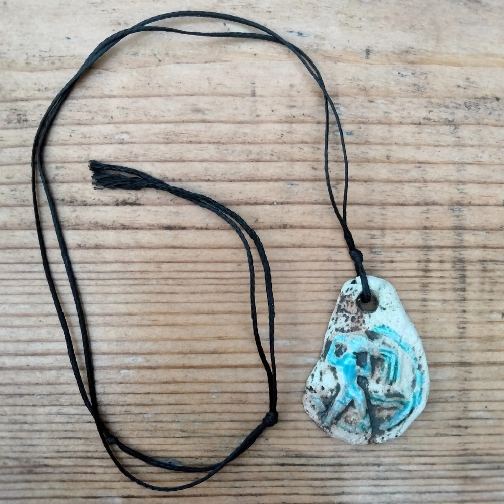 Aquarius Zodiac Pendant Necklace  Astrology Zodiac Sign